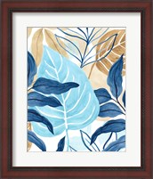 Framed Blue Jungle III