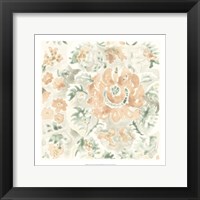 Framed Terracotta Garden Tile I