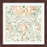 Framed Terracotta Garden Tile V