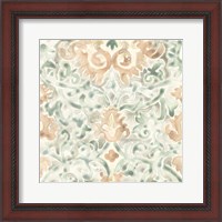 Framed Terracotta Garden Tile V