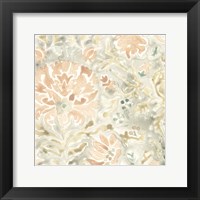 Framed Terracotta Garden Tile VI