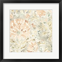 Framed Terracotta Garden Tile VI