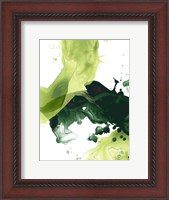 Framed Emerald Swath II
