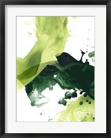 Emerald Swath II Framed Print