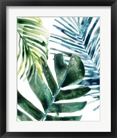 Framed 'Tropical Leaf Medley I' border=
