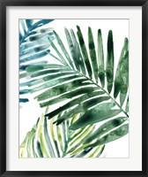 Framed Tropical Leaf Medley II