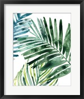Tropical Leaf Medley II Framed Print