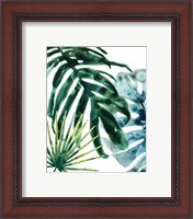 Framed 'Tropical Leaf Medley IV' border=