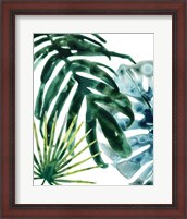 Framed 'Tropical Leaf Medley IV' border=