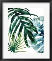 Framed Tropical Leaf Medley IV