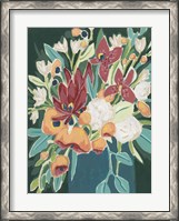 Framed Blissful Bouquet II