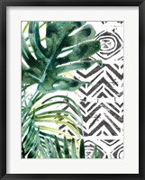 Palm Pattern II Framed Print