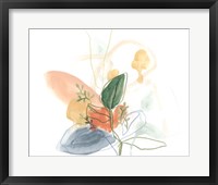 Framed Abstracted Bouquet II