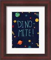 Framed Starry Dinos II