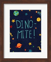 Framed Starry Dinos II