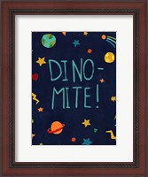 Framed Starry Dinos II