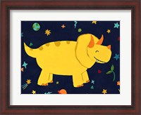 Framed Starry Dinos V