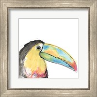 Framed Tropical Bird Portrait II
