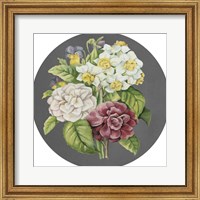 Framed Dramatic Floral Bouquet II