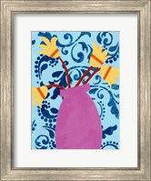 Framed Graphic Vase II