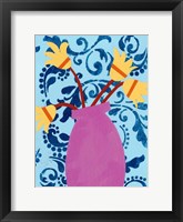 Framed Graphic Vase II