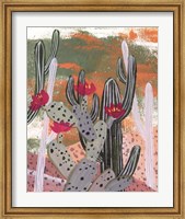 Framed Desert Flowers II