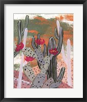 Framed Desert Flowers II