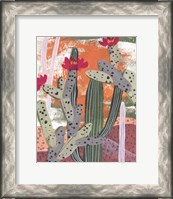 Framed Desert Flowers III