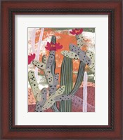 Framed Desert Flowers III