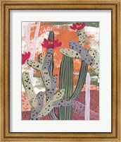 Framed Desert Flowers III