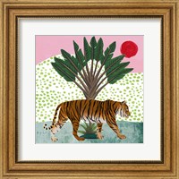Framed Tiger at Sunrise I