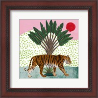 Framed Tiger at Sunrise I