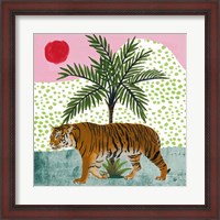 Framed Tiger at Sunrise II