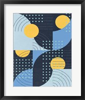 Moonlit Surf II Framed Print