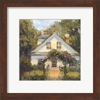 Framed 'Sweet Cottage II' border=