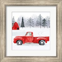 Framed Snow Country I