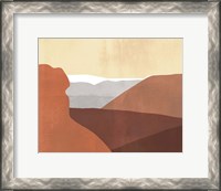 Framed Sedona Colorblock I