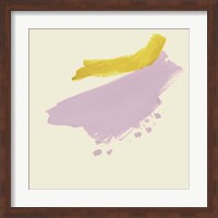 Framed Lemon & Lilac I