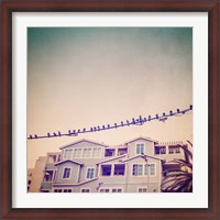Framed Birds on Wires I