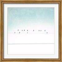 Framed Birds on Wires IV