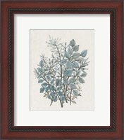 Framed 'Leaf Arrangement I' border=