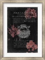 Framed Pour La Mer I
