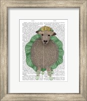 Framed Ballet Sheep 4 Book Print