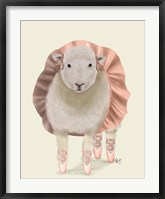 Framed Ballet Sheep 1