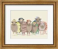 Framed Ballet Troupe Sheep