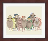 Framed Ballet Troupe Sheep