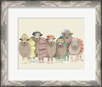 Framed Ballet Troupe Sheep