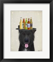 Framed Groenendael Beer Lover