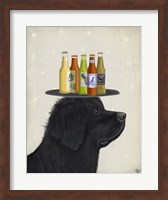Framed Pomeranian Beer Lover