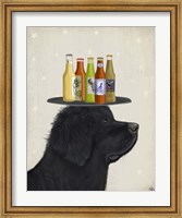 Framed Pomeranian Beer Lover